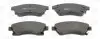 Колодки гальмівні дискові передні CHEVROLET AVEO Saloon (T300) 11-, CRUZE (J300) 09-|OPEL ASTRA J (P10) 09-15 CHAMPION 573332CH (фото 2)