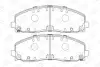 Колодки тормозные дисковые передние Dodge Journey (10-) CHAMPION 573411CH (фото 1)