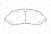 Колодки тормозные дисковые передние (с болтами и датчиками) Ford Transit (13-) (CHAMPION 573438CH (фото 1)