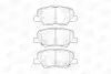 Колодки гальмівні дискові задні Citroen C4 AIRCROSS 10-|MAZDA 6 Estate (GJ, GL) 12- CHAMPION 573442CH (фото 1)