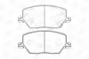 Колодки тормозные дисковые передние Fiat 500X (14-)/ Jeep Renegade (14-), Compas CHAMPION 573610CH (фото 1)