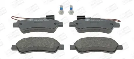 Колодки тормозные дисковые задние Citroen Jumper II/ Fiat Ducato (06-) (CHAMPION 573632CH