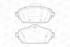 Колодки тормозные дисковые передние MERCEDES-BENZ C-CLASS (W205) 13-, C-CLASS T-Model (S205) 14- CHAMPION 573671CH (фото 1)