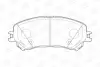 Колодки тормозные дисковые передние Renault Espace V, Megane IV, Scenic IV (5736 CHAMPION 573673CH (фото 1)