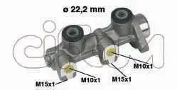 Головний гальмівний циліндр Lanos 97-(D1=20,64mm, -ABS) CIFAM 202-336