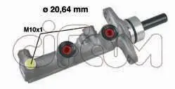Головний гальмівний циліндр Rav 4 00-05(D1=20,64mm) CIFAM 202-590