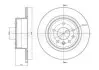 Тормозной диск Omega (99-03) CIFAM 800-480 (фото 1)