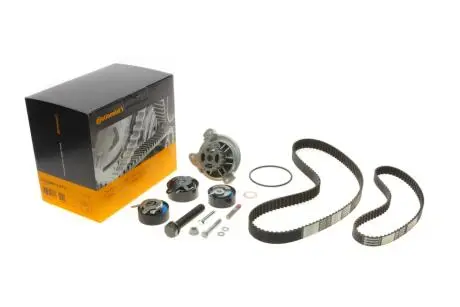 Комплект ГРМ + ТНВД + помпа VW LT 2.5SDI/VW T4 2.5 TDI 96-06 (26.4x122z/20.8x81z) (3 ролика+2 ременя) CONTINENTAL CT939WP11PRO