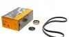Комплект ремінця генератора VW Passat/Audi A4/A6/A8 2.5 TDI 98-05/Skoda Superb 2.5TDI 01-08 CONTINENTAL 4PK1237K1 (фото 1)