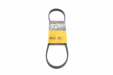 Ремінь генератора поліклиновий CONTINENTAL 4PK785
