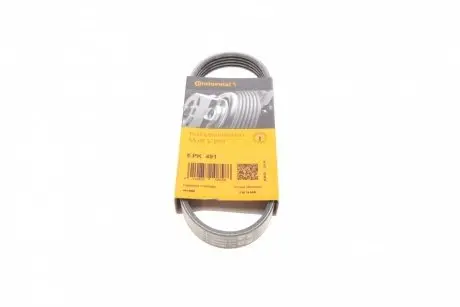 Ремень поликлиновой (ContiTech) Contitech CONTINENTAL 5PK491