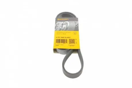 Ремень поликлиновой (ContiTech) Contitech CONTINENTAL 6PK1042 ELAST