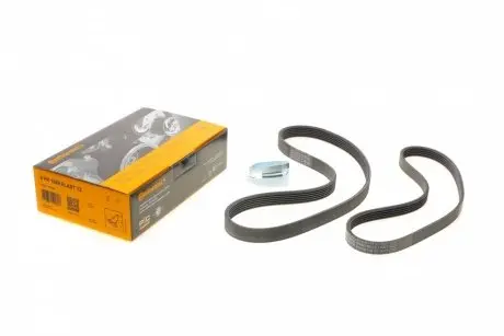 Ремень генератора Ford Focus 1.4/1.6i 03-/Volvo C30/S40/V50 1.6 05-12 (6PK1059 ELAST+5PK868 ELAST) CONTINENTAL 6PK1059 ELAST T2