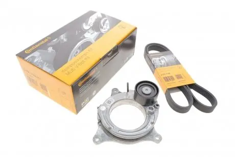 Комплект ременя генератора BMW 3 (F30/F80) 1.5/2.0 B38/B46/B48 15-18 CONTINENTAL 6PK1165K1