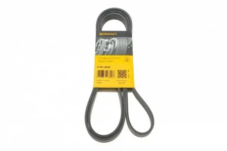 Ремень генератора MB Vito OM601/602 (AC)/M111 (PS) CONTINENTAL 6PK2020