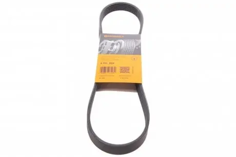 Ремень генератора 1118 без конд (руч-вый) (L=884) ContiTech CONTINENTAL 6PK884