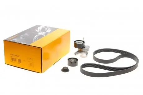 Комплект ременя генератора Renault Grand II-III/Laguna/Megane 2.0dCi 06- CONTINENTAL 7PK1705K1
