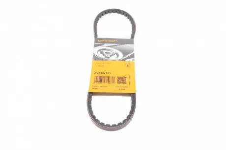 Ремень генератора Fiat Ducato/Citroen Jumper 1.9D/2.0 94-01 CONTINENTAL AVX10X715