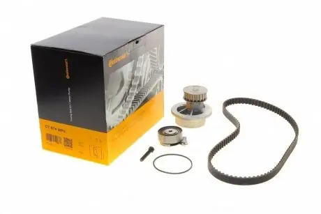 Комплект ГРМ + помпа Opel Astra F/G 1.4/1.6 91-05/Combo 1.2/1.4 94-01/Daewoo Nexia 1.5 95- (17x111z) CONTINENTAL CT874WP2