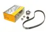 Комплект ГРМ Mazda 2/Ford Fiesta/Focus/Volvo S40/V50 1.25i-1.6 16V 95- (22x117z) CONTINENTAL CT881K2 (фото 1)