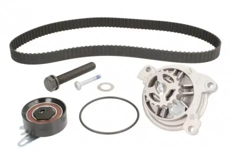 Комплект ГРМ + ТНВД + помпа VW LT 2.5SDI/VW T4/Volvo S70/S80/V70 2.5TDI 96-06 (122x26.5 / 81x21) (PA758) CONTINENTAL CT939WP3 (фото 1)
