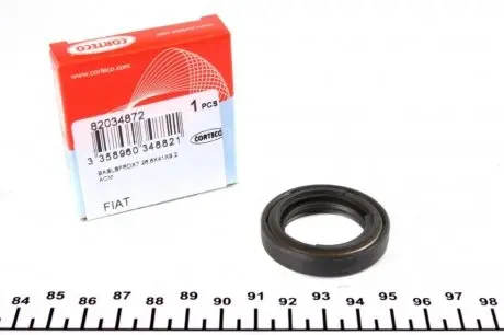 Сальник вала первинного КПП Fiat Ducato 06- (26.8x41x9.2) CORTECO 07034872B