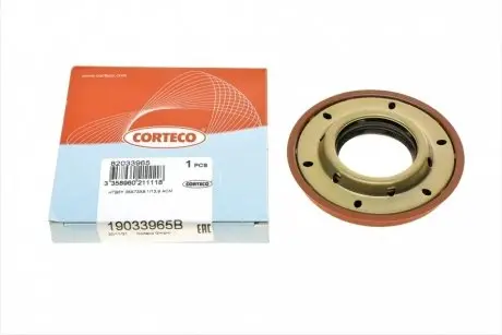 Сальник полуоси Opel Astra H/J/Vectra C 1.9-3.0 CDTI 04- (35x73x8.1/13.9) CORTECO 19033965B