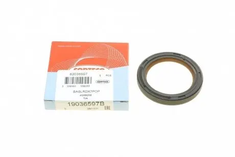Сальник коленвала (передний) VW T5/T6 2.0 TSI 11-(45x60x8) CORTECO 19036597B