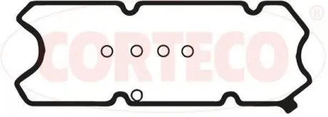 Прокладка крышки клапанов Fiat Doblo/Punto 1.4i 05-(к-кт) CORTECO 440246P