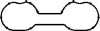 Прокладка впускного коллектора Ford Focus 1.4/1.6 16V 98-04 CORTECO 450129H (фото 1)