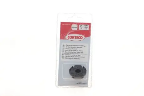 Болт зливу оливи BMW 1 (F20/F21)/3 (F30/F80)/5 (F10) 10- (M24x1.5) CORTECO 49362592