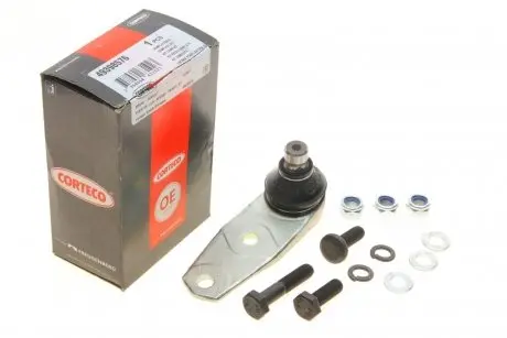 Опора шаровая (передняя/снизу) Renault Clio (I/II) 90-/Kangoo 97-/Megane I 96-03 (d=16mm) (болт 10mm) CORTECO 49398576