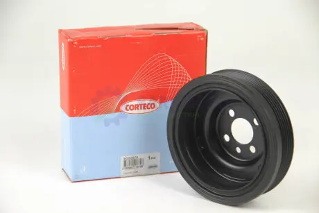 Шкив коленвала Caddy/T5/Octavia 1.6/2.0TDI 09- CORTECO 80000678