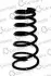 Пружина подвески задняя (кратно 2) Hyundai Accent II (LC) (00-05) CS Germany 14870731 (фото 1)