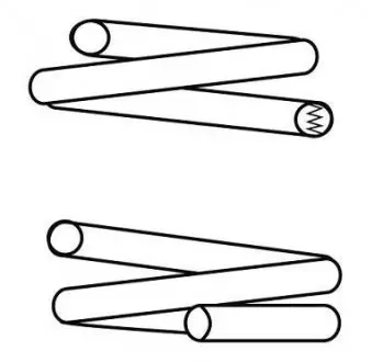 Пружина подвески передняя (кратно 2) Toyota Avensis/kombi 1.6, 1.8, 2.0VVTi (03- CS Germany 14872800