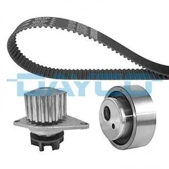 Фото 1 - роликовий модуль натягувача ременя (ролик, ремінь, помпа) DAYCO KTBWP1020 Роликовий модуль натягувача ременя (ролик, ремінь, помпа) DAYCO KTBWP1020 (фото 1)