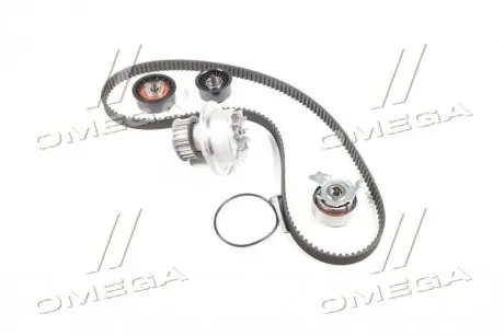 Комплект ГРМ + помпа Opel Astra G/Combo/Zafira A 1.4/1.6 16V 98-05 (20x162z) DAYCO KTBWP3611 (фото 1)