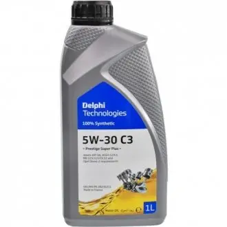 Моторна олива PRESTIGE SUPER PLUS C3 5W-30, 1л Delphi 28236311