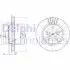 Диск гальмівний TOYOTA Carina E &quot;F D=255mm &quot;92-97 Delphi BG3187 (фото 1)