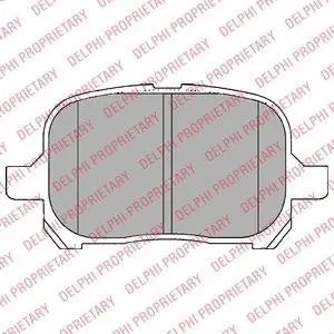Гальмівні колодки дискові TOYOTA Camry "F "96-01 Delphi LP1144