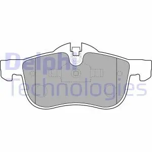 Тормозные колодки дисковые MG/ROVER MG6/75" F "99>> Delphi LP1521