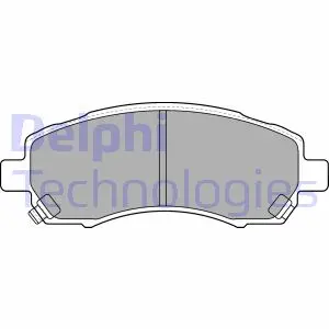 Комплект гальмівних колодок Delphi LP1545