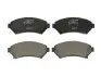 Тормозные колодки дисковые CHEVROLET/PONTIAC/BUICK/CADILLAC/OPEL &quot;F &quot;91-05 Delphi LP1609 (фото 1)