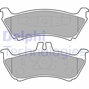 Тормозные колодки дисковые MERCEDES ML(W163) "R" 98-05 Delphi LP1692