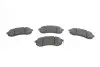Тормозные колодки дисковые MITSUBISHI L200&quot;F&quot;01-06 Delphi LP1808 (фото 1)