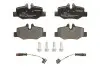 Тормозные колодки дисковые MERCEDES Vito(W639)/Viano R&#039;03&gt;&gt; Delphi LP1939 (фото 1)