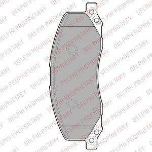 A_Гальмівні колодки дискові OPEL/SAAB Insignia/9-5 "18 "F "08>> Delphi ="LP2082"