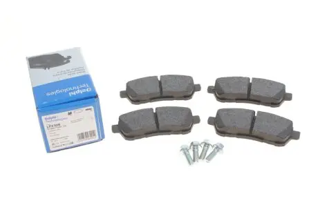 Колодки тормозные (передние) Ford Fiesta VI 08-/Mazda 2 07-15 Delphi LP2306