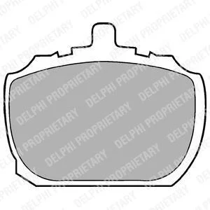 A_Гальмівні колодки дискові FORD Transit "F "68-91 Delphi ="LP45"