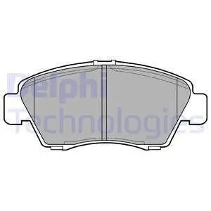 Гальмівні колодки дискові HONDA Civic 97-01 Delphi LP809